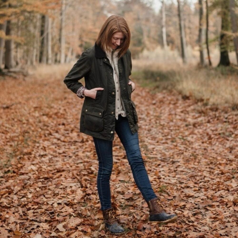 Barbour Beadnell Polarquilt Jacket – Women’s US 4 (Olive)